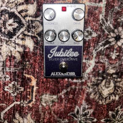 Alexander Jubilee Silver Overdrive Pedal | Reverb