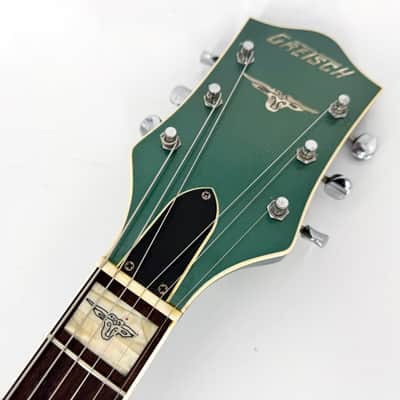 2021 Gretsch Custom Shop G6120 Masterbuilt Stephen Stern - Aged Sherwood Green Metallic - Trades image 5