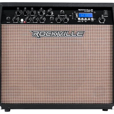 Rockville G-AMP 40 Guitar Combo Amplifier Bluetooth/Mic In/USB/Footswitch+Stand image 16