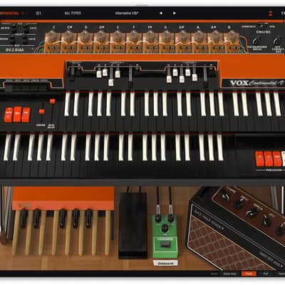 Arturia Vox Continental V Organ Virtual Instrument Software image 2