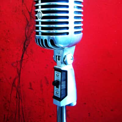 Vintage 1960 Shure 55SW dynamic cardioid microphone multi Z w accessories Elvis 55 55S 556S PE55 image 8