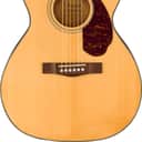 Fender CC-140SCE Concert Acoustic Electric Guitar w/ Case. Walnut Fingerboard, Natural