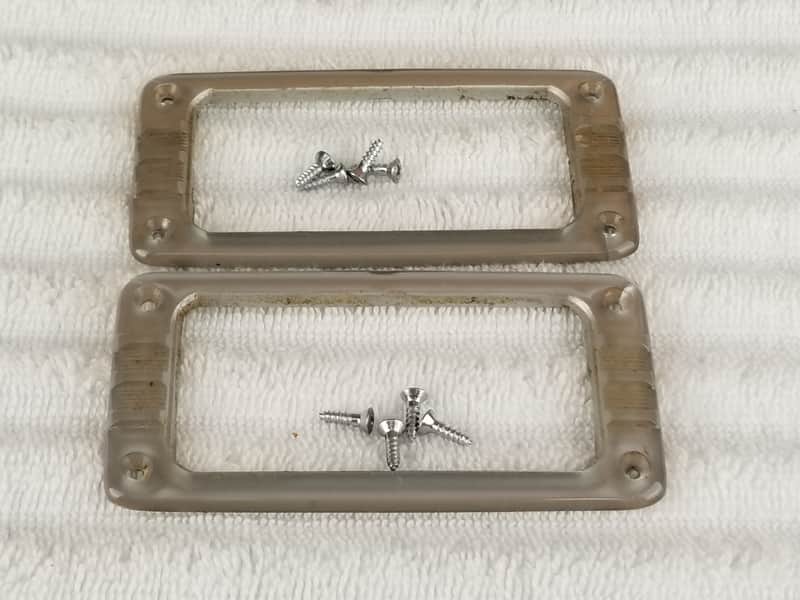1960s Gretsch Duo Jet Pickup Rings & Screws - 100% Genuine Vintage image 1