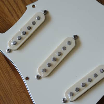 D. Allen Classic Series John Mayer 60's RockNBlues Loaded Vintage White Pick Guard image 3