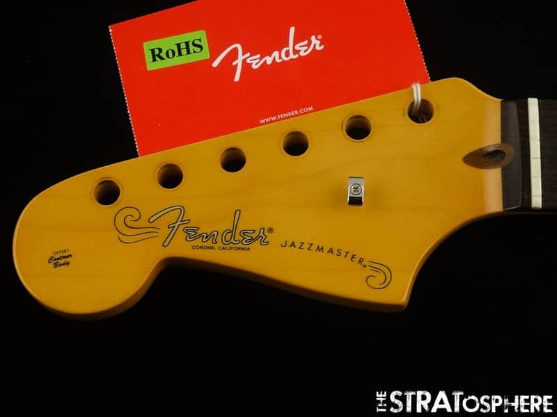 LEFTY Fender American Professional II Jazzmaster NECK USA Deep C Rosewood image 1