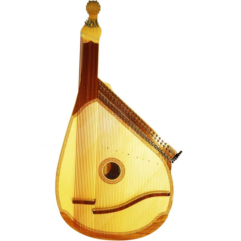 New Traditional Folk Bandura Prima Lviv Chromatic 63 String Musical Instrument made in Ukraine Wonderful Sound! image 1