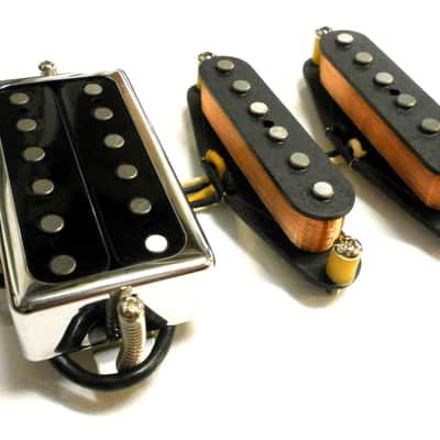 Kinman Strat BLUES Set (AVn-62/AVn-62/SCn) Noiseless Stratocaster