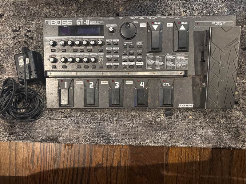 Boss GT-8 Guitar Effects Processor | Reverb
