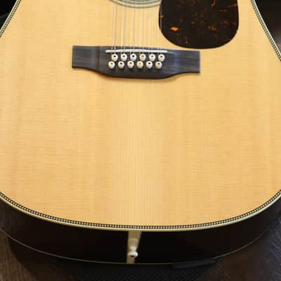 Unplayed! 2024 Martin HD-12-28 12-String Acoustic Guitar Natural + OHSC image 5