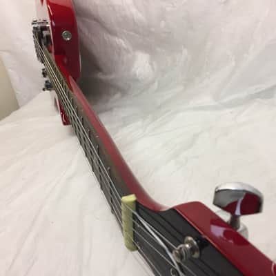 MWR Single Cut Red Double Humbucker Electric Guitar w/ New Strings Free Shipping image 3