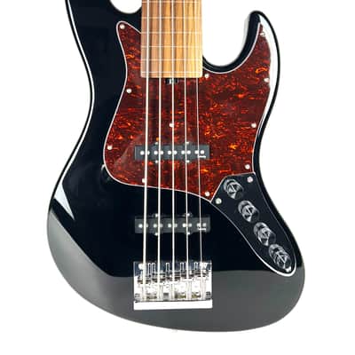 Sadowsky MetroExpress 21-Fret Vintage J/J 5st. Fretless 2023 - Gloss Black image 2