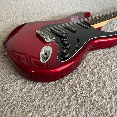 Fender FSR Stratocaster 2015 MIM HSS Limited Edition Metallic Red Rare Guitar image 3