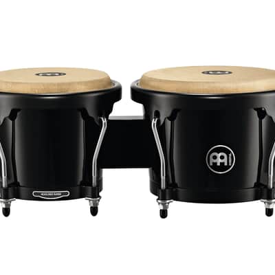 Meinl Percussion HFB100BK Headliner Series Fiberglass Bongos, Black (VIDEO) image 1