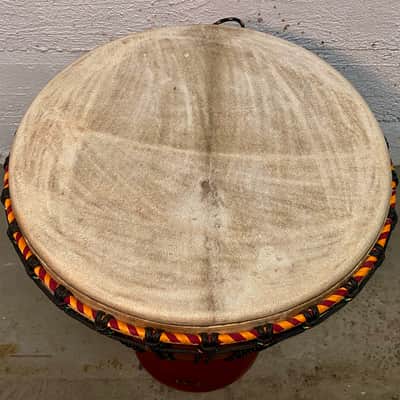 Djembe Art XXXL Solo Djembe Mali Lenké Holz 2023 - Natural oiled image 3