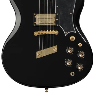 Guild Polara Kim Thayil Signature Electric Guitar - Black image 2