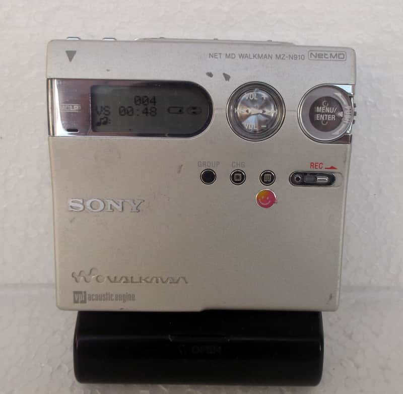 SONY Minidisc Walkman MZ-N910 MD Player Recorder | Reverb
