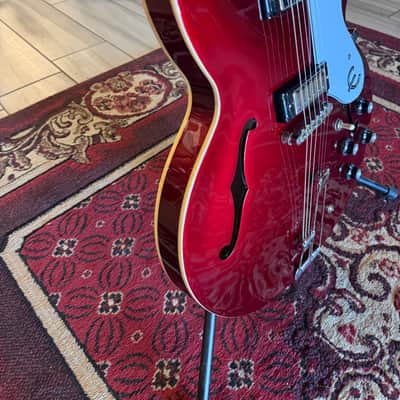2021 Epiphone Riviera Electric Guitar with Hard Shell Case (USED) image 5