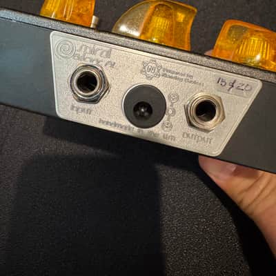 Spiral Electric FX Yellow Spiral Drive limited edition preamp pedal image 2