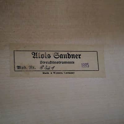 Immagine Alois Sandner Upright Bass 1995 - 3