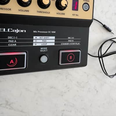 Roland EC-10M ELCajon Mic Processor 2010s - Black/Gold image 4