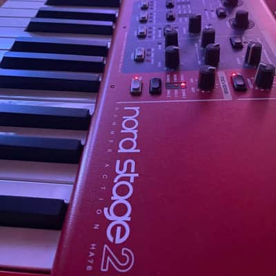 Nord Stage 2 HA76 Hammer Action 76-Key Digital Piano 2011 - 2014 - Red