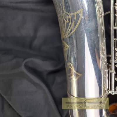 NO TARIFFS - Vintage Yamaha YAS-62S Silver Alto Saxophone Purple Logo image 5