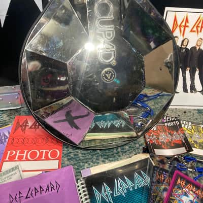 Hart Dynamics - Rick Allen's Def Leppard, 10" Hart AcuPad Trigger Pad (RA #2077) AUTOGRAPHED HEAD! - Gold image 5