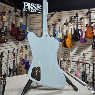 Epiphone 1963 Firebird V - Frost Blue w/ OHSC & PLEK*D #644 image 10