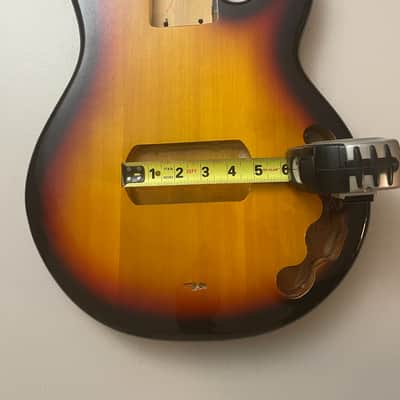 Handmade 5 String Stingray "Classic" Bass Body 2023 - Sunburst image 5