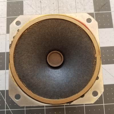 RCA 3.5" AlNiCo 8 Ohm tweeter speaker driver 1957 - paper cone image 5