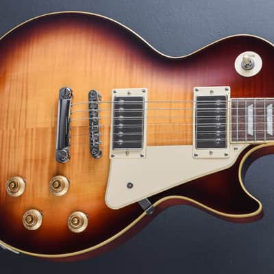 Epiphone "Inspired by Gibson Collection" Les Paul Standard 50's Figured Top - Bourbon Burst image 1