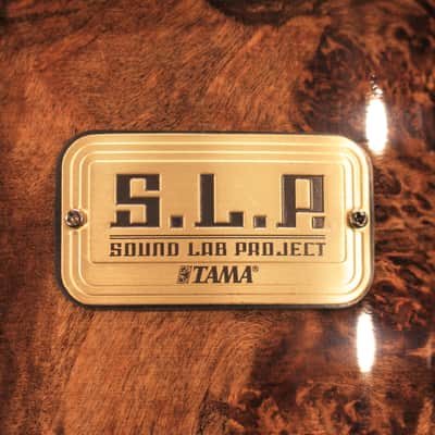 Tama S.L.P. G-Maple Snare Drum 14x6 Gloss Lacquer over Kona Mappa Burl - New! image 5