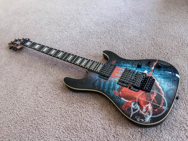 Cort KX5-FR 2013 Transfusion Graphic - Stephen Jensen Arwork
