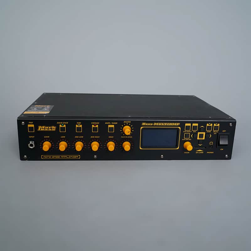 Markbass Bass Multiamp 500-Watt Bass Amp Head 2010s - Black image 1