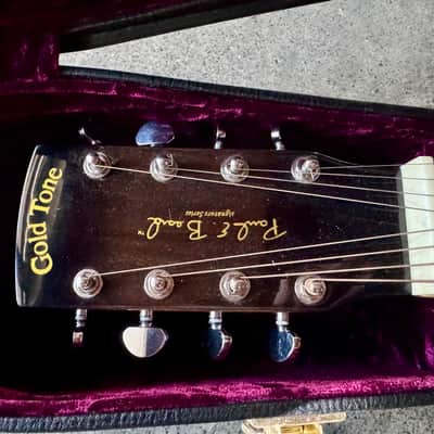 Gold Tone PBS-8 Paul Beard Signature Series 8-String Squareneck Resonator Guitar - tobacco Sunburst high gloss image 5