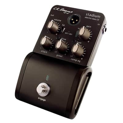 LR Baggs Stadium Electric Bass Direct Box DI Effect Pedal w/ Carrying Case image 4