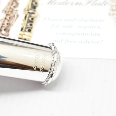 Mint Pearl 795 Elegante Semi-Pro Open Hole Flute Inline G & B Foot Sterling (MSRP $4069.99) image 6