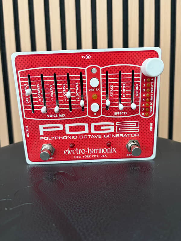 Electro-Harmonix POG2 Polyphonic Octave Generator 2009 - Present - Red / White image 1