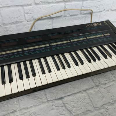 Vintage 1980s Akai AX80 8 Voice Analog Synthesizer Keyboard - Parts/Project Synth image 3