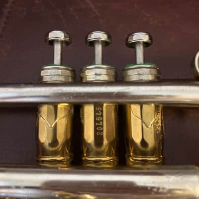 York Super Custom Bb Cornet (1957) SN 201548 image 15