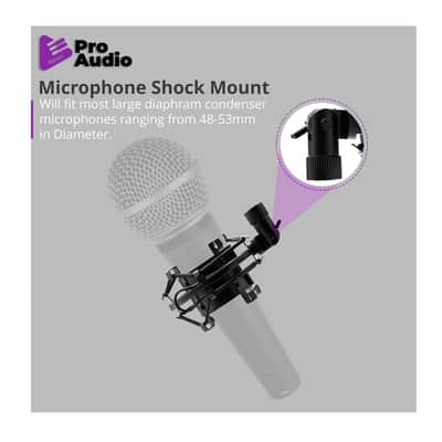FocusProAudio Basic Microphone Shock Mount for 48-53mm Microphones imagen 2