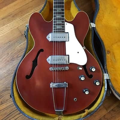 Epiphone Casino 1966 Sparkling Burgundy original vintage Kalamazoo USA gibson e-230-td image 3