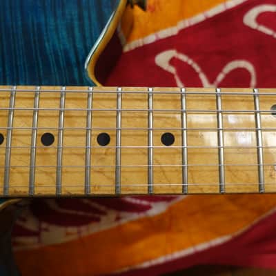 Schecter Thinline Flame Maple Top Semi Hollow Electric Guitar image 5
