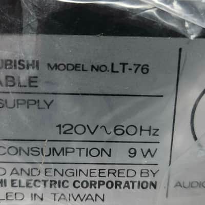 Vintage 1980s Mitsubishi LT-76 Fully Automatic Linear Tracking Turntable - NEW Open Box image 5