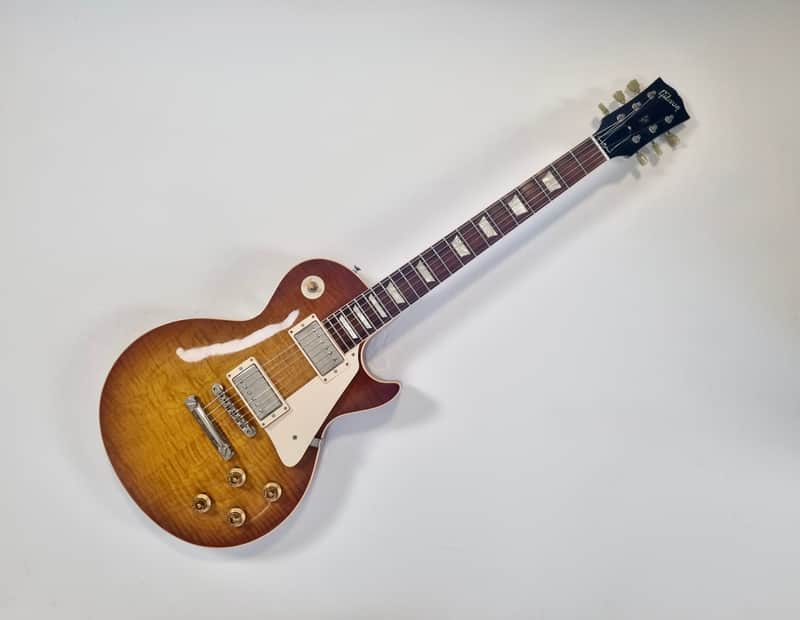 Gibson Les Paul Standard Reissue 1959 Historic Custom Shop 2005 Iced Tea Burst image 1
