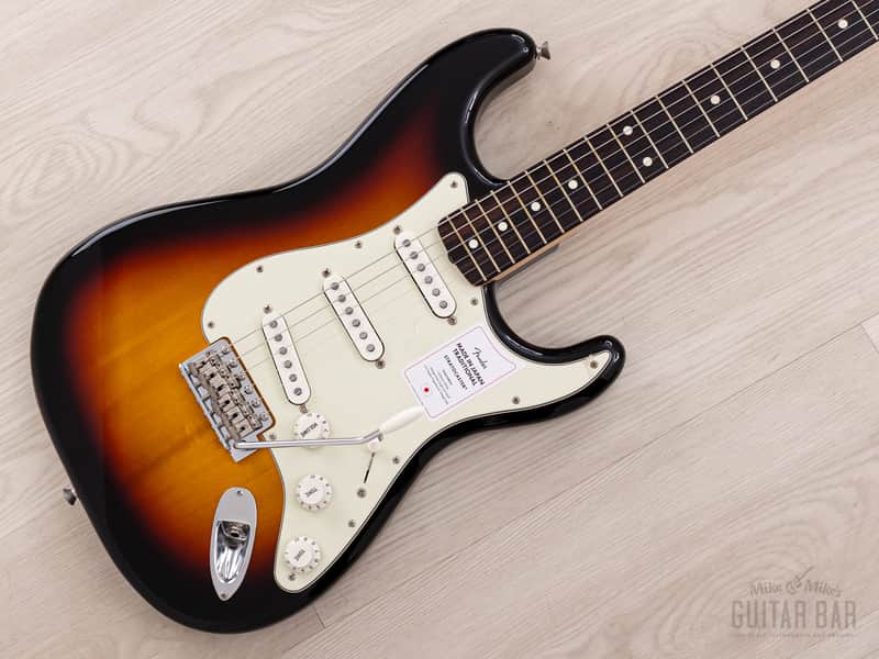 2023 Fender Traditional II 60s Stratocaster Sunburst w/ Tags, Japan MIJ image 1