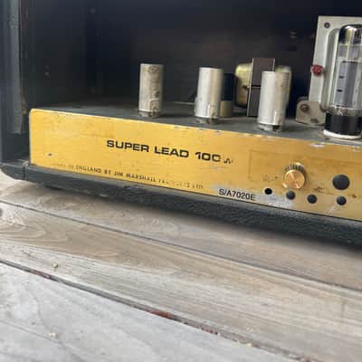 1973 Marshall Super Lead “Jose inspired” modded image 3