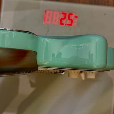 Mooer Guitars MLT10( Travel/ Short Scale )  CANDY BLUE 2025 Super Light 2,5Kg image 18