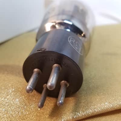 RCA 2% Tight Matched Pair (2) 2A3 AT1000 TESTED Vacuum Tubes black S plate hifi Power Triode 1936-1954 image 24