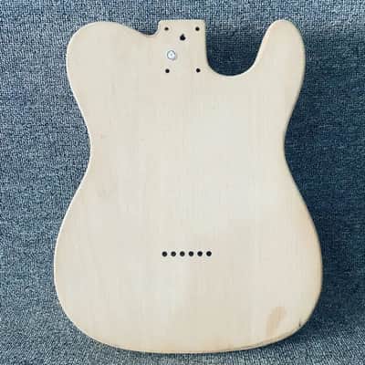 Left Hand Basswood Guitar Telecaster Tele Style Body image 8